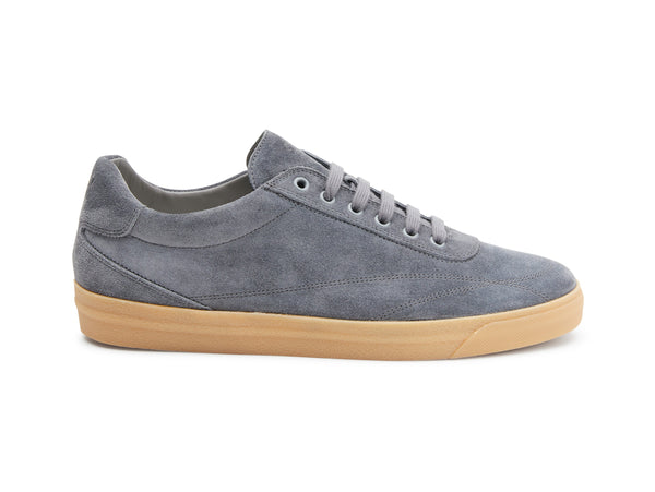 Frau Sneakers Uomo Stringate Estive in Camoscio grigio 26D2-iron