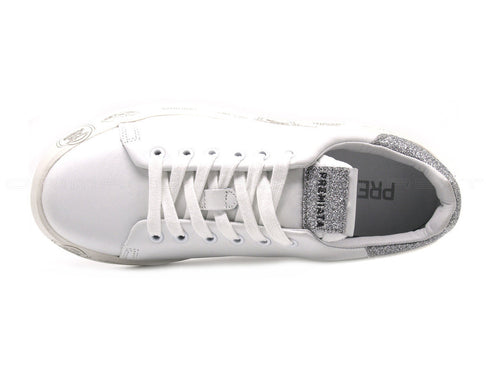 Premiata belle sneakers pelle liscia donna bianco
