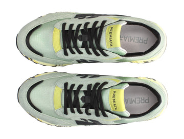 Premiata Django men's suede fabric sneakers