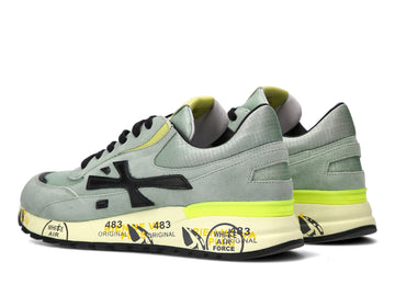 Premiata Django men's suede fabric sneakers
