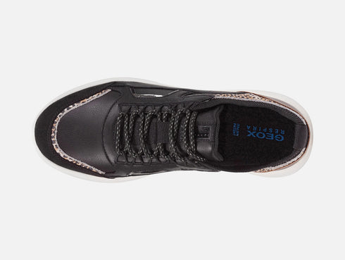 Geox women's winter leather spherica sneakers