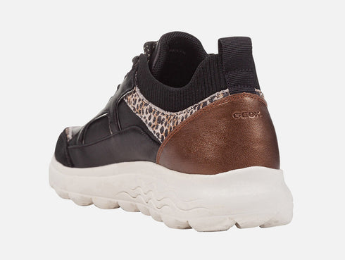 Geox women's winter leather spherica sneakers