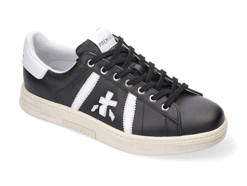 Premiata men's Russell sneakers leather upper