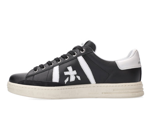 Premiata men's Russell sneakers leather upper