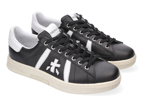 Premiata men's Russell sneakers leather upper