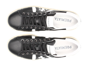 Premiata men's Russell sneakers leather upper