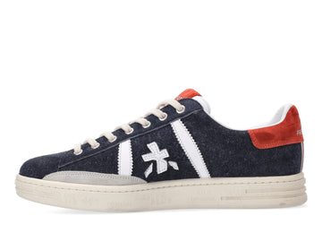 Premiata Russell men's sneakers suede upper