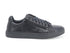 Melluso uomo sneakers comode con zip in pelle U18100B-220577 nero