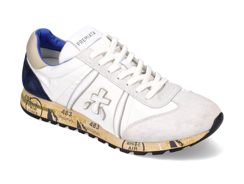 Premiata Lucy suede fabric summer sneakers