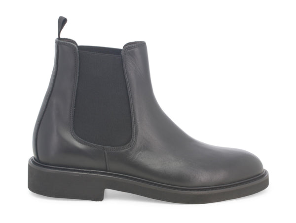 Melluso uomo stivaletti chelsea in pelle nera U90402-217621