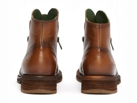 Felmini stivaletti due zip tomaia pelle