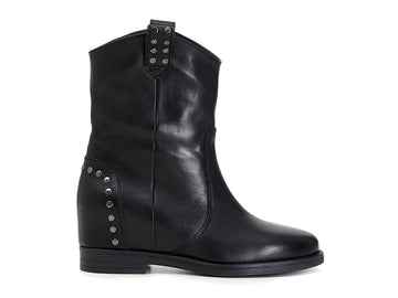 CafèNoir stivaletti zeppa interna tomaia pelle nera C1HC1705-N001