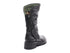 Felmini boot diagonal zip leather upper