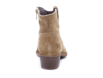 Felmini Western Ankle Boots Spring Summer Suede leather