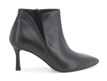 Melluso tronchetti a punta eleganti in pelle nera Z968-218990