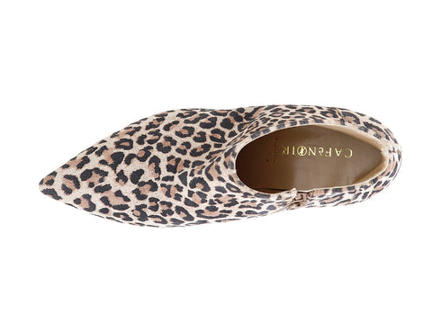 CafèNoir Woman Ankle Boots with Zip printed leather upper