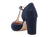 Unisa scarpe cinturino charlestone donna blu