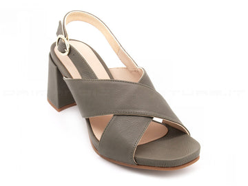 Unisa sandali con maxi tacco donna verde