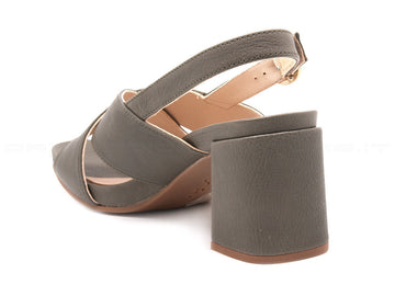 Unisa sandali con maxi tacco donna verde
