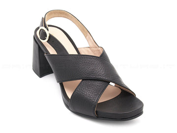 Unisa sandalo con maxi tacco donna nero