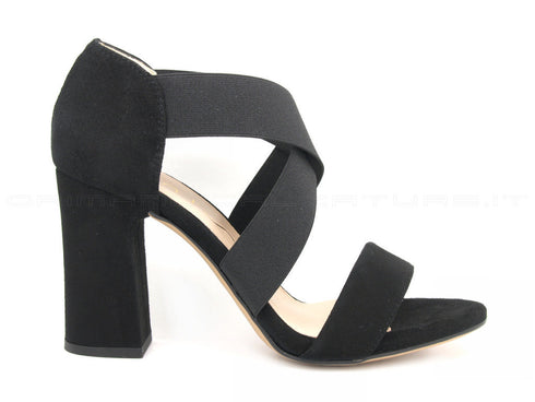 Unisa scarpe open toe donna nero
