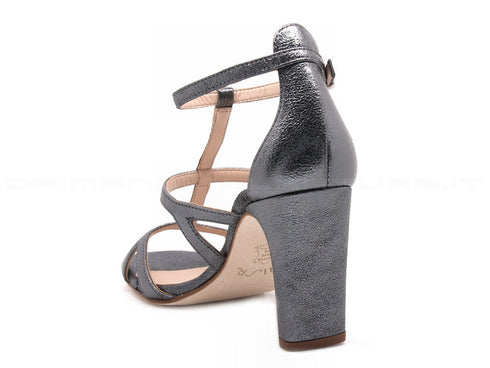 Unisa sandali con cinturini donna argento