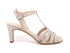 Unisa sandali con tomaia a t donna beige