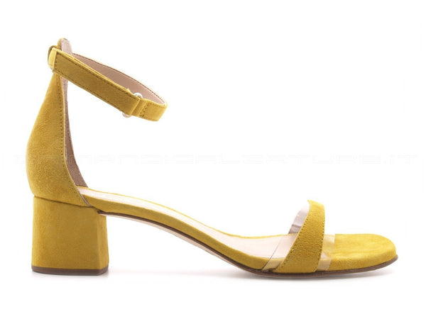 Unisa sandali cinturino caviglia donna giallo