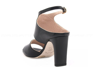 Unisa sandali con doppie fasce donna nero