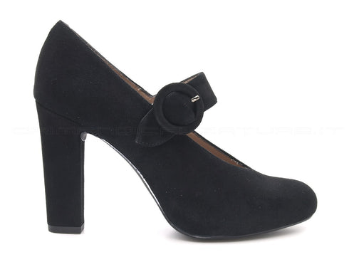 Unisa pegy scarpe con cinturino donna nero