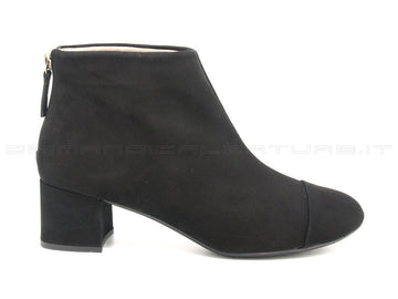 Unisa tronchetti con zip posteriore donna nero