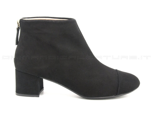 Unisa tronchetti con zip posteriore donna nero