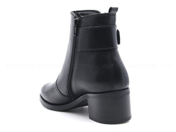 Valleverde stivaletti invernali con zip donna nero