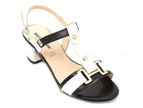 Valleverde sandali eleganti tacco medio donna bianco