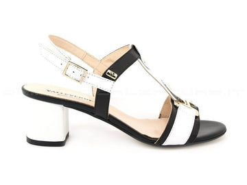 Valleverde sandali eleganti tacco medio donna bianco