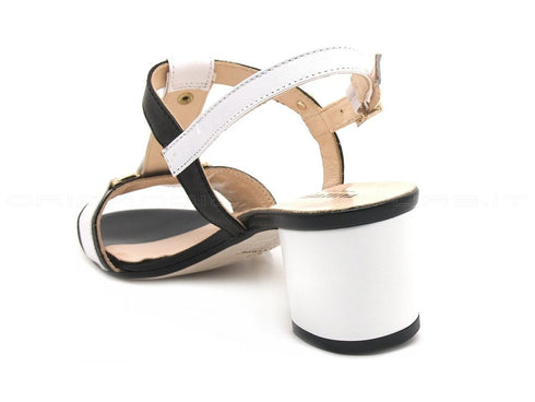 Valleverde sandali eleganti tacco medio donna bianco