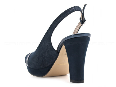 Valleverde sandali classici eleganti donna blu