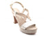 Valleverde sandali platform donna beige