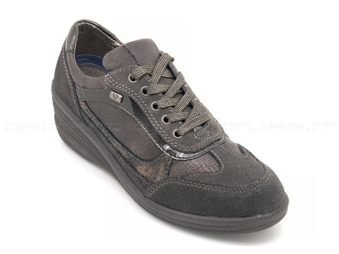 Valleverde scarpe stringate donna grigio