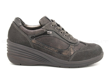 Valleverde scarpe stringate donna grigio