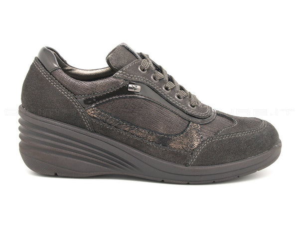 Valleverde scarpe stringate donna grigio