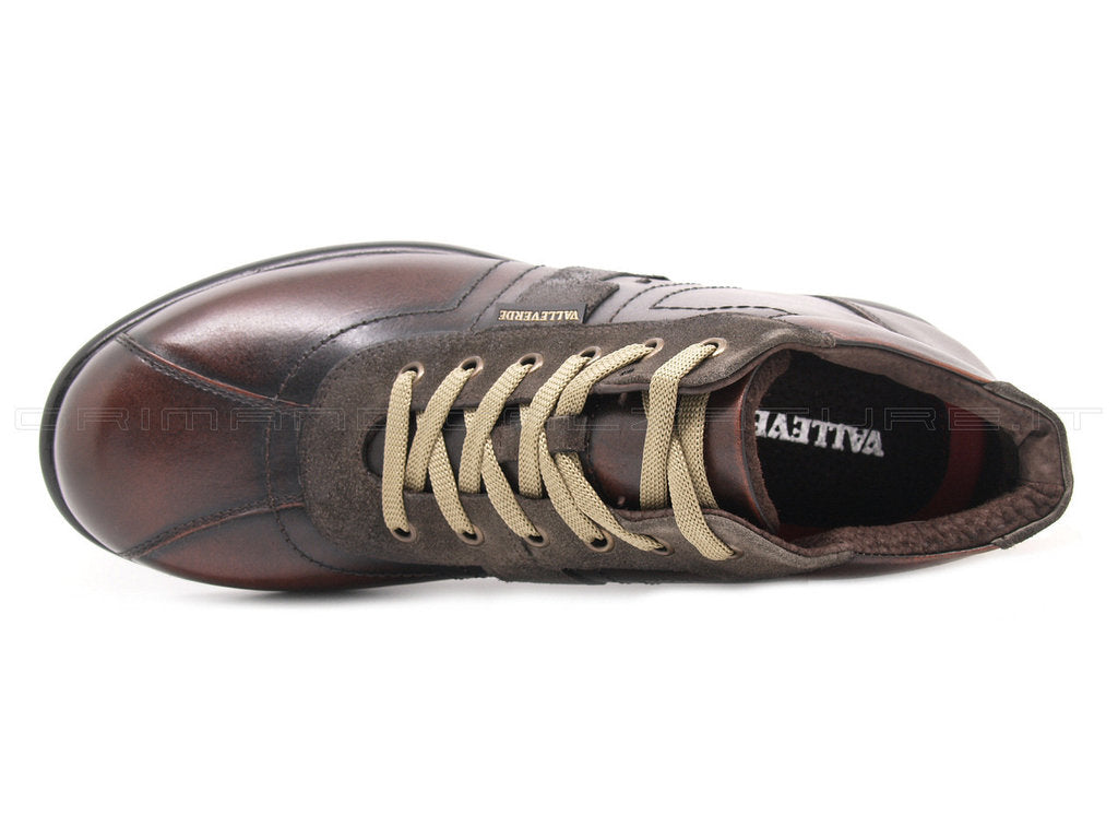 Scarpe da uomo VALLEVERDE in vera pelle sneakers sportive comode basse Scarpe da uomo VALLEVERDE in vera pelle sneakers sportive comode basse