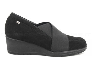 Valleverde scarpe accollate predisposte donna nero