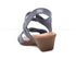 Valleverde sandali chiusura 2 strappi donna blu