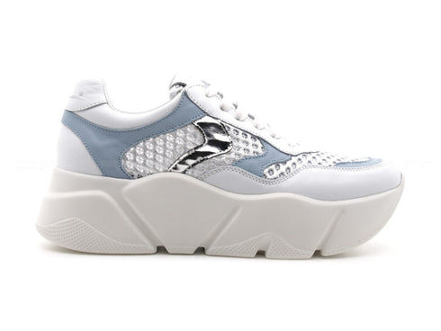 Voile blanche donna monster mesh donna bianco