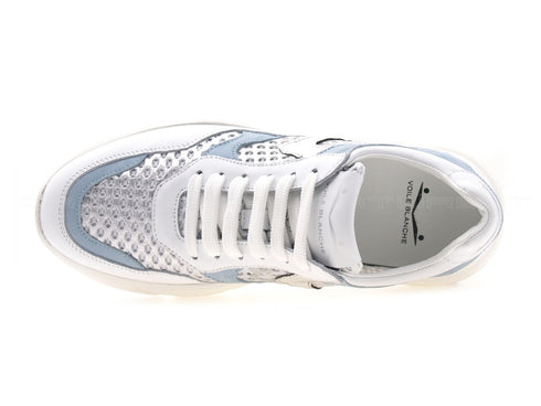 Voile blanche donna monster mesh donna bianco