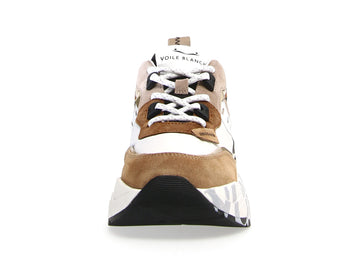Voile Blanche Club 105 suede fabric sneakers