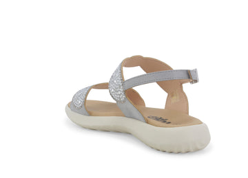 Melluso Donna Sandali Tessuto 018085W-240583 Grigio
