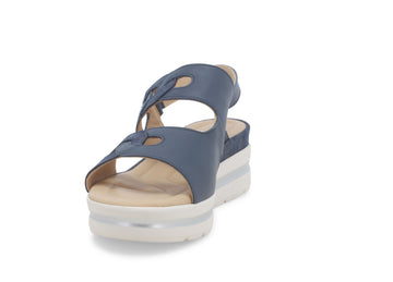 Melluso Donna Sandali Pelle 019213-233792 Blu