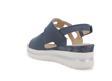 Melluso Donna Sandali Pelle 019213-233792 Blu